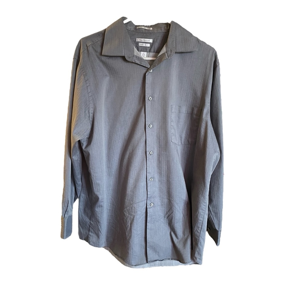 3 for $12 Van Heusen Royal Herringbone Classic Fit Dress Shirt